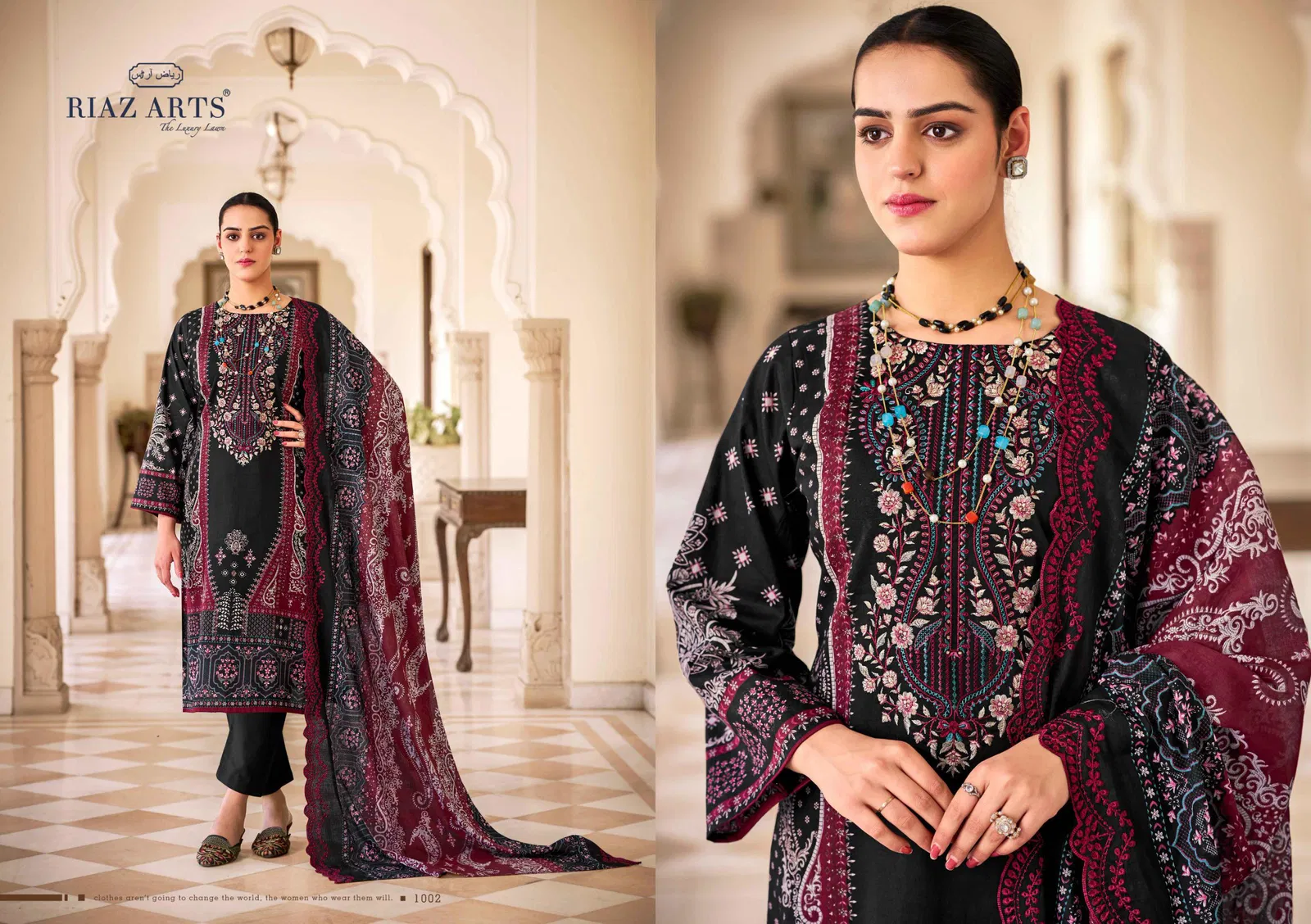 Bin Saeed Vol 9 By Riaz Arts Cotton Printed Dress Material Exporters In India